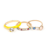 Women's Finger Ring - Yellow, Women, Finger Rings, Chase Value, Chase Value