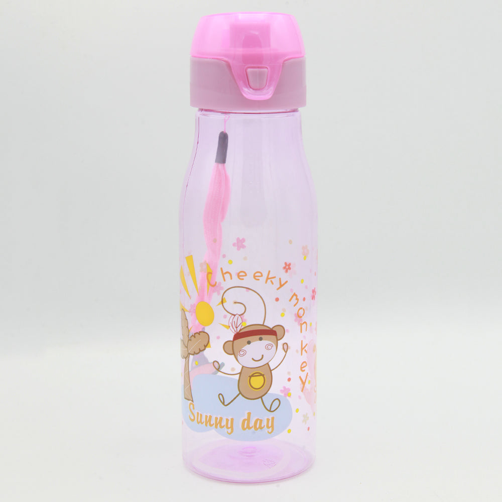 Cartoon Water Bottle - Pink, Kids, Tiffin Boxes And Bottles, Chase Value, Chase Value