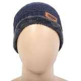 Men's Woolen Cap - Navy Blue, Men's Caps & Hats, Chase Value, Chase Value