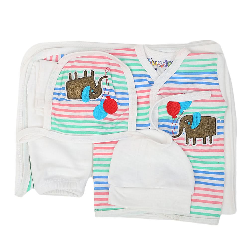 Newborn Unisex 5 Piece Gift Set - White, Kids, Other Accessories, Chase Value, Chase Value