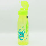 Cartoon Water Bottle - Green, Kids, Tiffin Boxes And Bottles, Chase Value, Chase Value