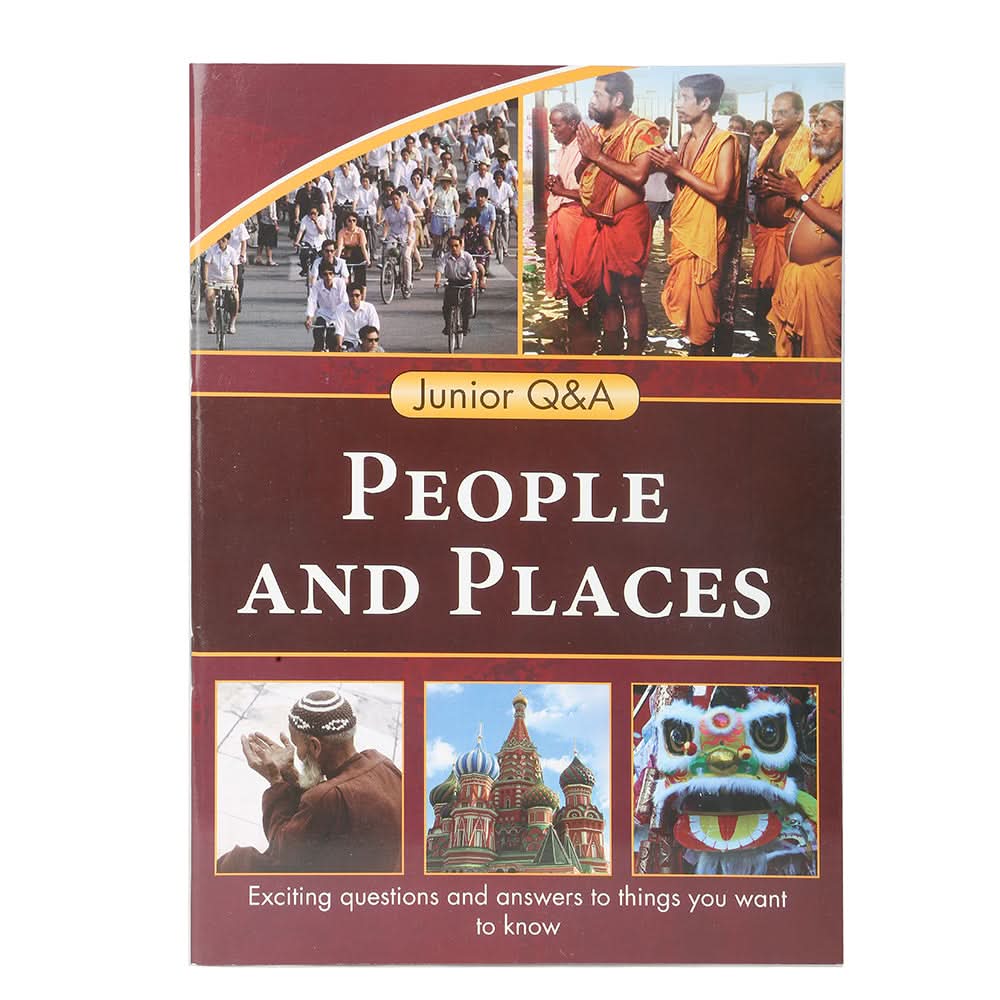 General Knowledge Junior Q&A People & Places, Kids, Kids Educational Books, 6 to 9 Years, Chase Value