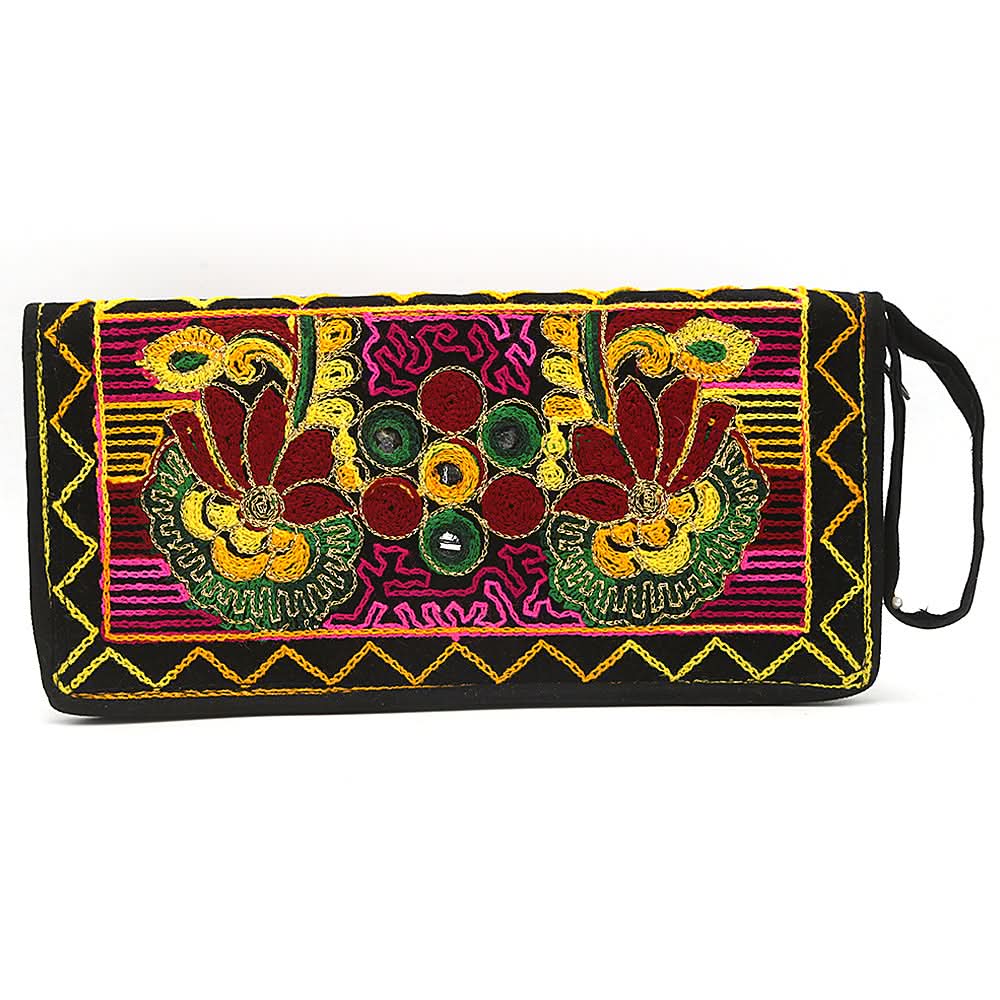 Women's Clutch 11-3 Flower - Multi, Women, Clutches, Chase Value, Chase Value