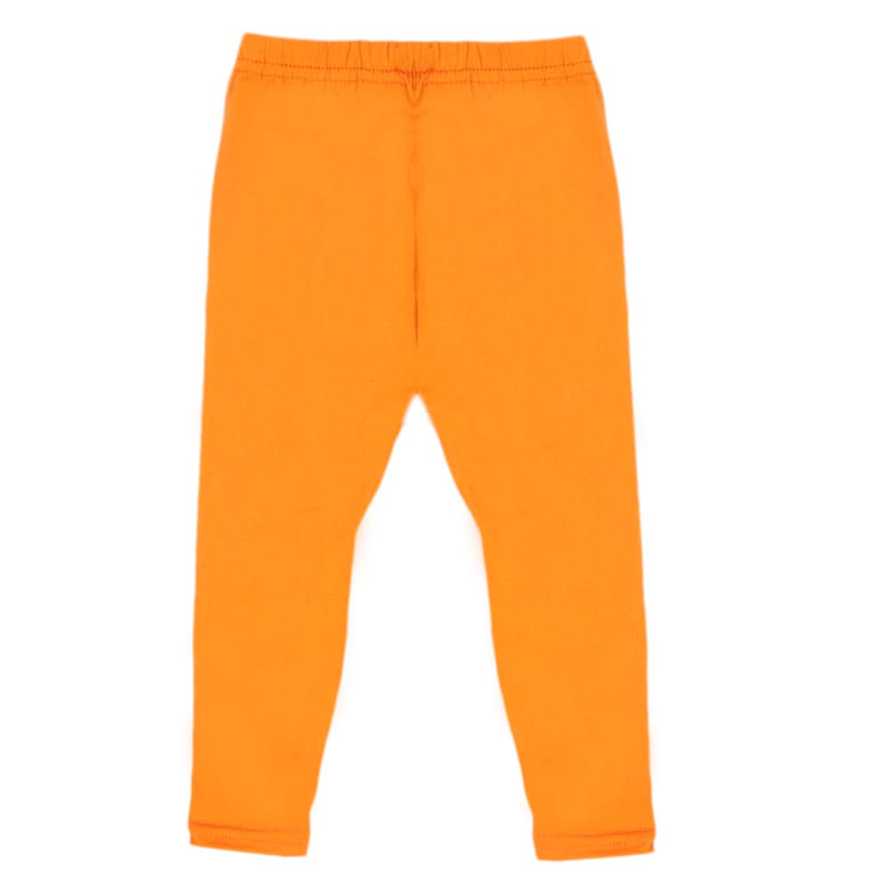 Girls Plain Tight - Orange, Kids, Tights Leggings And Pajama, Chase Value, Chase Value