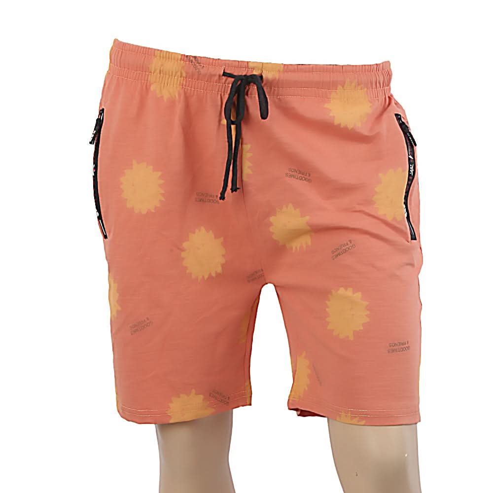 Men's Fancy Short - Peach, Men's Shorts, Chase Value, Chase Value