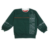 Boys Terry Sweat Shirt - Dark Green, Boys Hoodies & Sweat Shirts, Chase Value, Chase Value