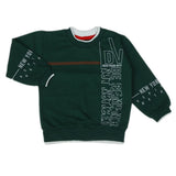 Boys Terry Sweat Shirt - Dark Green, Boys Hoodies & Sweat Shirts, Chase Value, Chase Value