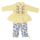 Newborn Girls 2pcs Suit - Yellow, Kids, NB Girls Sets And Suits, Chase Value, Chase Value