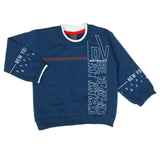 Boys Terry Sweat Shirt - Steel Blue, Boys Hoodies & Sweat Shirts, Chase Value, Chase Value