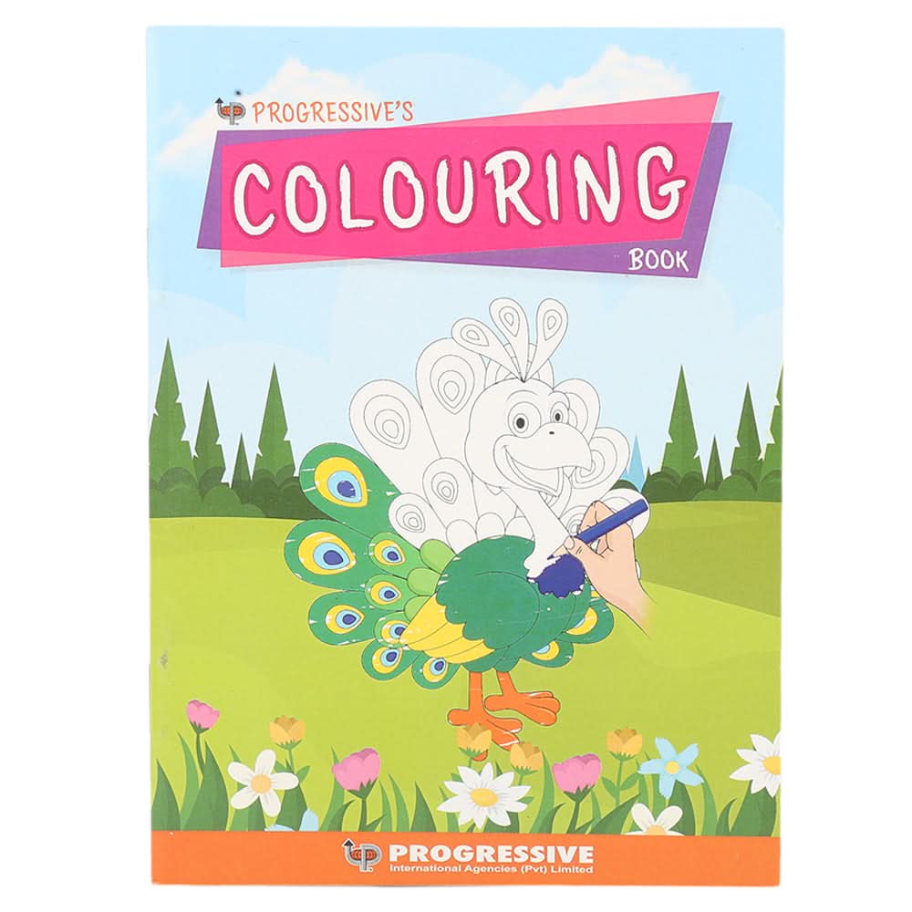 Progress Colouring Pink, Kids, Kids Colouring Books, 3 to 6 Years, Chase Value