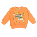 Girls Full Sleeves T-Shirt - Peach, Girls T-Shirts, Chase Value, Chase Value
