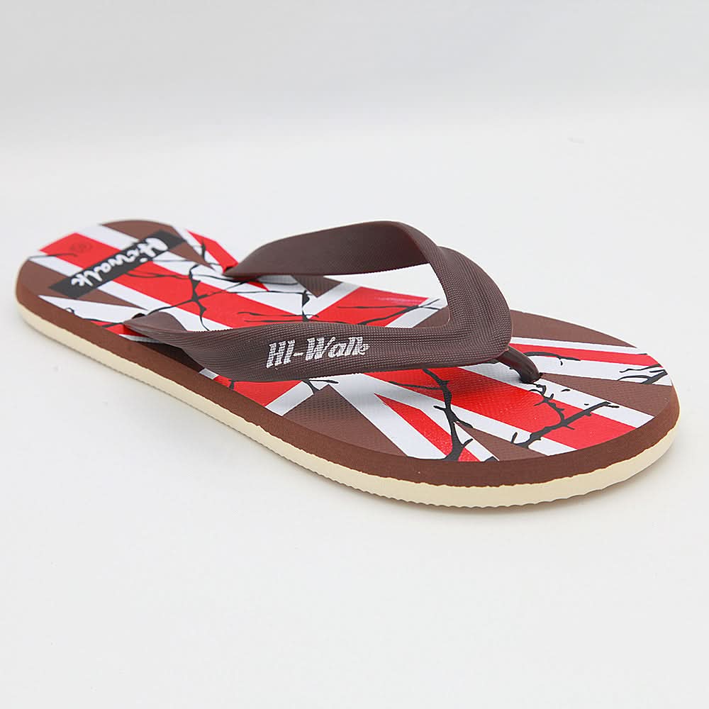 Men's Hi-Walk Slipper (031) - Brown, Men, Slippers, Chase Value, Chase Value