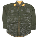 Boys Full Sleeves Casual Shirt - Green, Kids, Boys Shirts, Chase Value, Chase Value