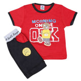 Newborn boys 2pcs Suit - Red, Kids, NB Boys Sets And Suits, Chase Value, Chase Value