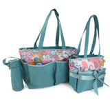 NewBorn Baby Bag 2 Pcs - Sea Green, Kids, Maternity Bag (Diaper Bag), Chase Value, Chase Value