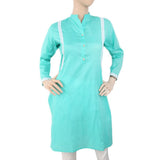 Women's Kurti - Sea Green, Women, Ready Kurtis, Chase Value, Chase Value