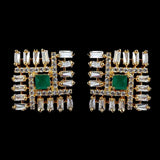 Women's Tops - Golden & Green, Women, Earrings & Tops, Chase Value, Chase Value