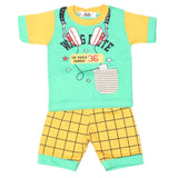 Boys Half Sleeves Suit 4543 - Green, Kids, Boys Sets And Suits, Chase Value, Chase Value