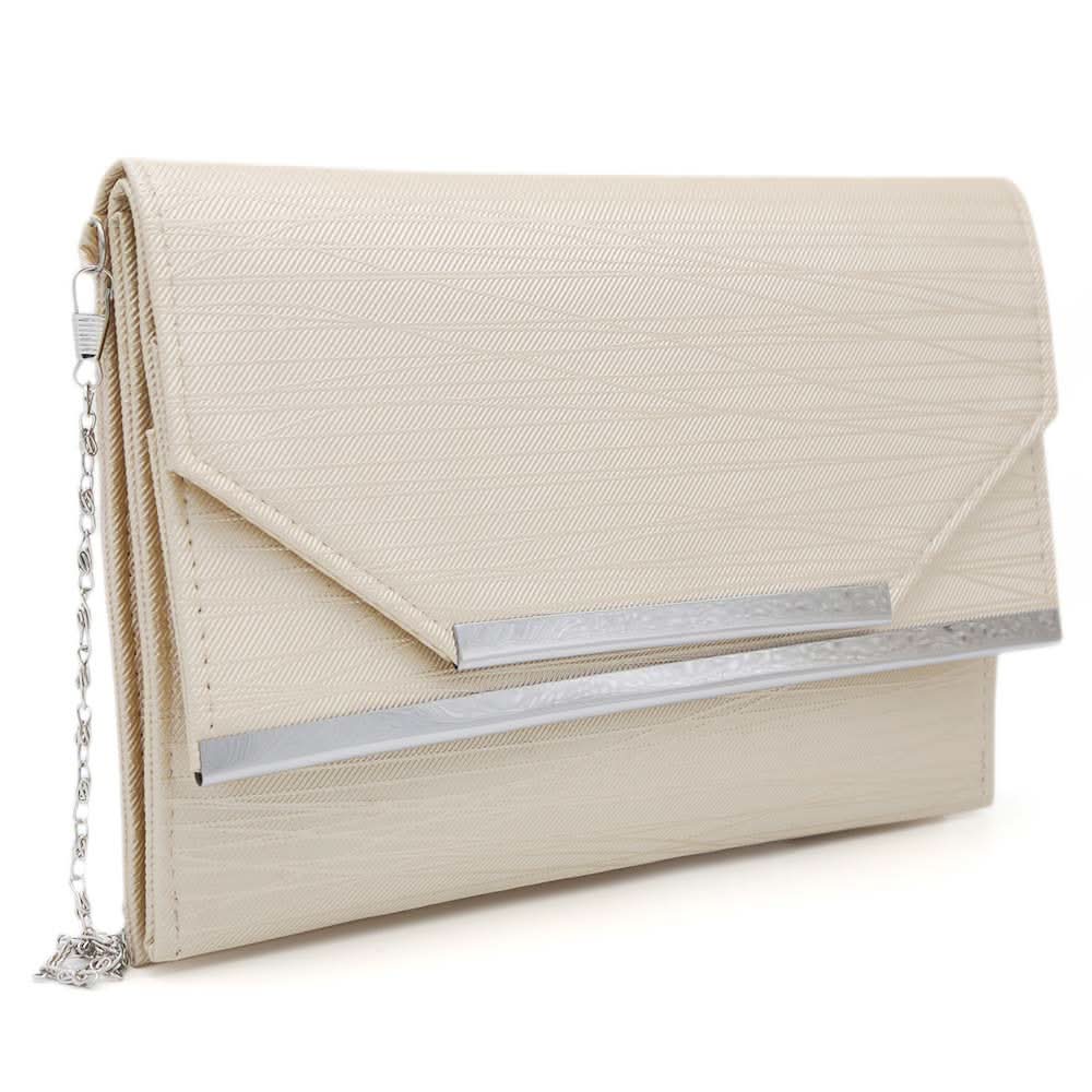 Women's Clutch (Kam-338) - Golden, Women, Clutches, Chase Value, Chase Value