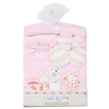 Newborn 8 Piece Blanket Gift Set - Pink, Kids, Newborn Gift Set, Chase Value, Chase Value