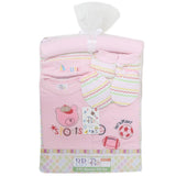 Newborn 8 Piece Blanket Gift Set - Pink, Kids, Newborn Gift Set, Chase Value, Chase Value