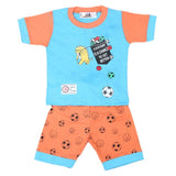 Boys Half Sleeves Suit 4545 - Blue, Kids, Boys Sets And Suits, Chase Value, Chase Value