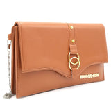 Women's Clutch Kam-2057 - Light Brown, Women, Clutches, Chase Value, Chase Value