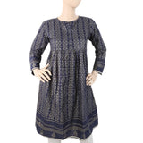 Women's Kurti - Navy Blue, Women, Ready Kurtis, Chase Value, Chase Value
