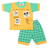 Boys Half Sleeves Suit -Yellow, Kids, Boys Sets And Suits, Chase Value, Chase Value