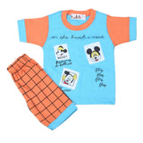 Boys Half Sleeves Suit - Blue, Kids, Boys Sets And Suits, Chase Value, Chase Value