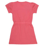 Girls Half Sleeve Long T-Shirt - Pink - test-store-for-chase-value