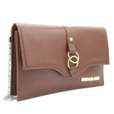 Women's Clutch Kam-2057 - Brown, Women, Clutches, Chase Value, Chase Value