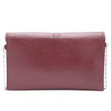 Women's Clutch Kam-2057 - Maroon, Women, Clutches, Chase Value, Chase Value
