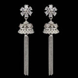 Women's Jhumki - Silver, Women, Earrings & Tops, Chase Value, Chase Value