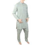 Men's Short Kurta Pajama - Sea Green, Men, Shalwar Kameez, Chase Value, Chase Value