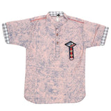 Boys Half Sleeves Casual Shirt - Peach, Kids, Boys Shirts, Chase Value, Chase Value