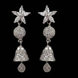 Women's Jhumki - Silver, Women, Earrings & Tops, Chase Value, Chase Value