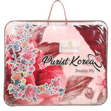 Blanket Purist Korea 2 PLY Double Bed - Multi, Home & Lifestyle, Blanket, Chase Value, Chase Value