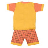 Boys Half Sleeves Suit 4549 - Yellow - C, Kids, Boys Sets And Suits, Chase Value, Chase Value