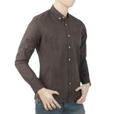 Men's Casual Branded Shirt - Dark Grey, Men, Shirts, Chase Value, Chase Value