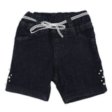 Girls Denim Short - Dark Blue, Kids, Girls Shorts Skirts, Chase Value, Chase Value
