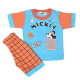 Boys Half Sleeves Suit 4544 - Blue, Kids, Boys Sets And Suits, Chase Value, Chase Value