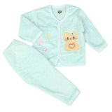 Newborn Boys Full Sleeves Suit - Cyan, Newborn Boys Sets & Suits, Chase Value, Chase Value
