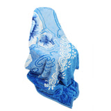 Blanket Orchid 2 PLY Double Bed - Blue, Home & Lifestyle, Blanket, Chase Value, Chase Value