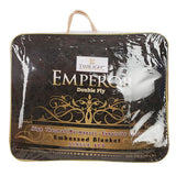 Blanket Emperor 2 PLY Single Bed - Red, Home & Lifestyle, Blanket, Chase Value, Chase Value