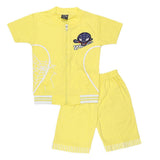 Boys 3 Pcs Suit - Yellow - test-store-for-chase-value