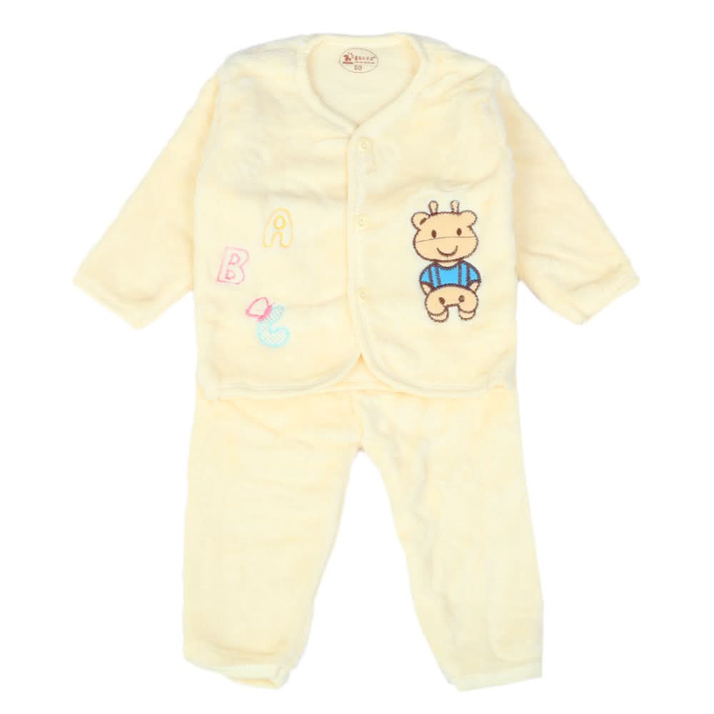 Newborn Boys Full Sleeves Suit - Fawn, Newborn Boys Sets & Suits, Chase Value, Chase Value