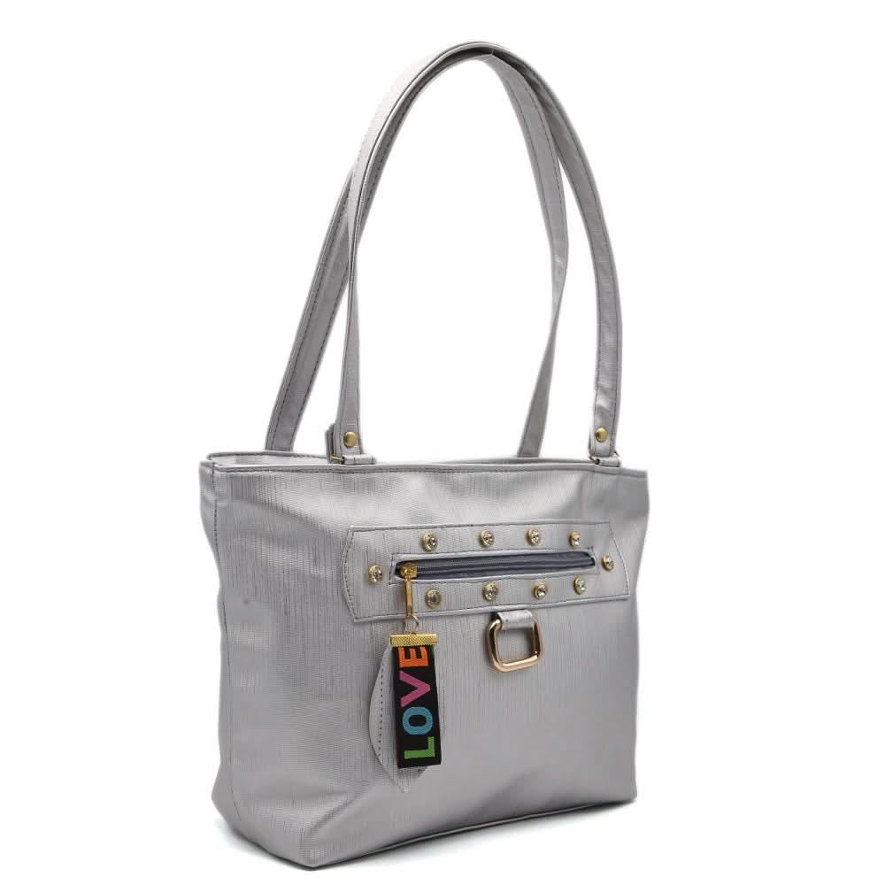 Women's Shoulder Bag 7585 - Silver, Women, Bags, Chase Value, Chase Value