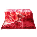 Blanket Emperor 2 PLY Single Bed - Red, Home & Lifestyle, Blanket, Chase Value, Chase Value