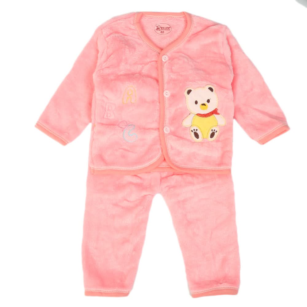 Newborn Boys Full Sleeves Suit - Pink, Newborn Boys Sets & Suits, Chase Value, Chase Value
